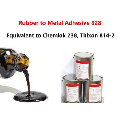 China Rubber to Metal Adhesive 828 Equivalent to Chemlok 238, Thixon 814-2 for sale
