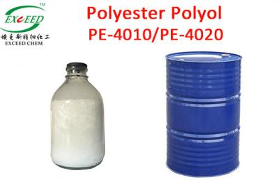 China PE-4010 PE-4020 Poliéster poliol em resinas de couro Adesivos de fusão a quente à venda