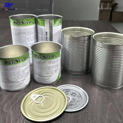 China Food Grade Sauce Tin Can for Pet Food Packaging with BPA Free and Easy Open Lid for sale