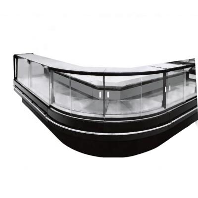 China Single-temperature Glass Door Display Refrigeration Equipment Supermarket Showcase Refrigerator for sale