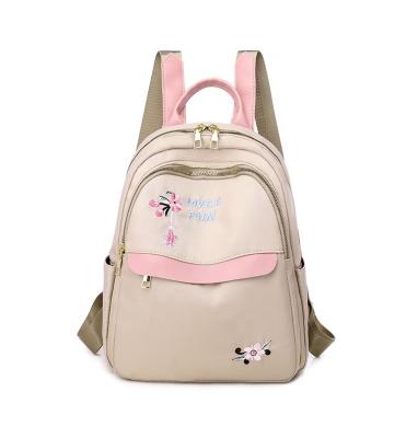 China Other fashion embroidery daypacks small mini multifunctional purse bag backpack for women for sale