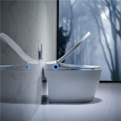 China Wholesale Factory Price Modern Electric Luxury Cistern Luxury Toilet Bowl Automatic One Piece Smart Toilet for sale