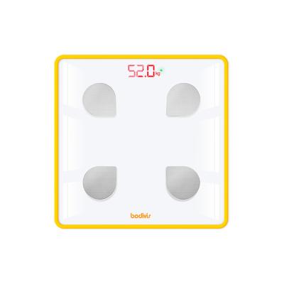 China Sustainable Easy Operate Snap Timing Mark Scale For Wireless Body Weight And Fat Analyzer Digital Bathroom Scale for sale