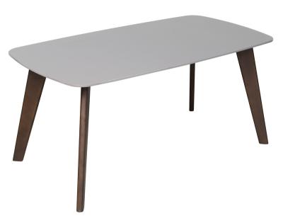China 1600*850mm Modern Ceramic Top and Wooden leg of Kitchen Tables, Knock-Down, Fixed Type DT-1025 for sale