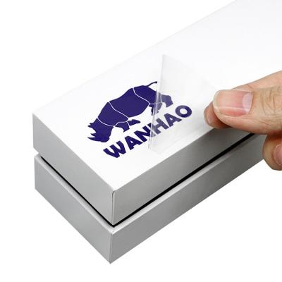 China Waterproof Custom self adhesive packaging labels transfer 3D logo sticker for sale