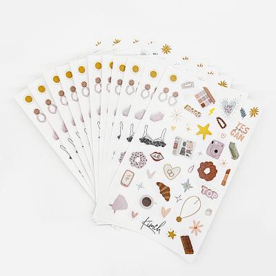 China Waterproof Wholesales Custom Hot Sale Girls Cute Decorative Stickers For Laptop Skateboard Luggage for sale