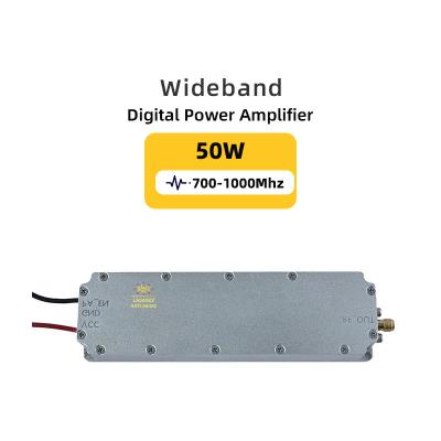 China Fornecimento de energia necessário Mais de 3,7A 700-1000MHz 50W GaN Modulo Anti Drone Anti Fpv Anti Dji Anti Autel Fpv Suppressor à venda
