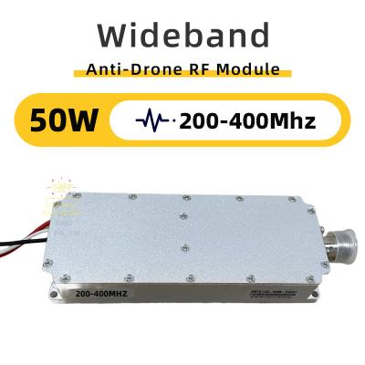 중국 200-400mhz 50W 안티 드론 로라 모듈 카운터 Fpv 모듈 300-6000mhz 100W 안티 드론 시스템 판매용