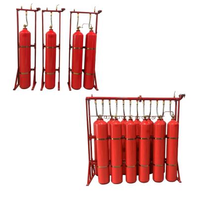 Chine Système d'extinction des incendies par dioxyde de carbone CO2 avec taux de remplissage maximal de 0,6 kg/l pour le réseau de tuyauterie à vendre