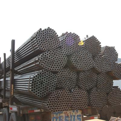 China Gas Pipe OEM Industry Customized Cavity Erw Structural Hot Rolled Round Carbon Welded Pipe Steel Tube for sale