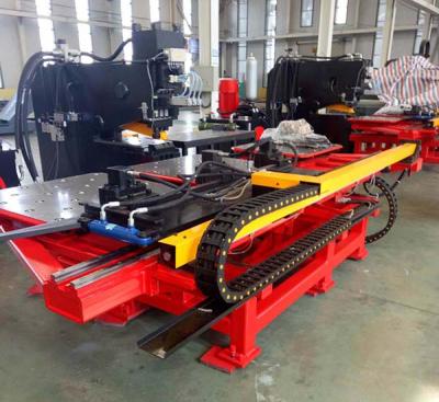 China Construction works Steel Structure CNC Hydraulic Plate Punching Machine for sale