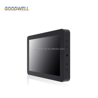 China Industrial Automation System PF101-9CT Industrial Metal Frame 10 Inch USB Touch Screen Monitor 10 Point Capacitive Multi Touch For POS Machine for sale