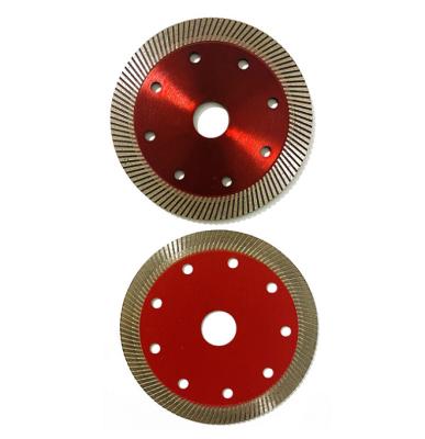 China The hot pressed diamond. OEM&ODM 4.35inch 110mm High Speed Straight Smooth Edge Saw Blade Dry Cutting Disc for sale
