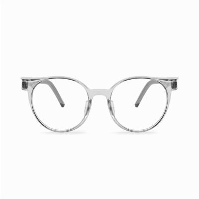China Blue Light Blocking Eyeglasses Computer Eye Glasses Acetate Glasses Lightweight Flat Round Frame Unisex Eyewear for sale