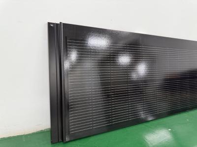 China 120 Watt Roof Top Solar Panel Frameless Double Glass Crystal Bifacial BIPV Solar Panel for sale