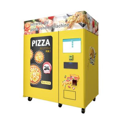 China Subway Station 2022 new automatic commercial pizza vending machine with coin credit visa card PA-C6 for sale