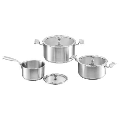 China CLASSIC Hot Selling Product Stainless Steel Cookware Set Non Stick Cookware Set Cooking for sale