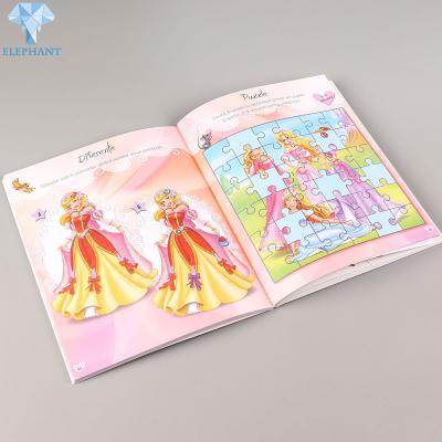 Chine L'impression de papier de livre de coloriage de Woodfree de Noël a annoncé le pdf d'AI disponible à vendre