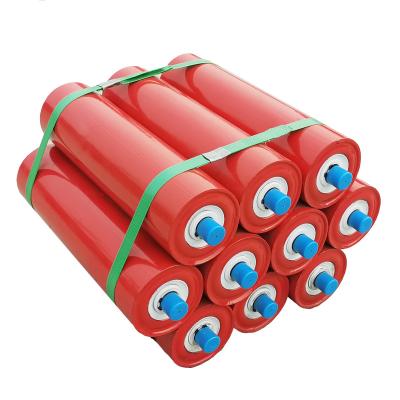 China High Quality Conveyor System China Coal Mine Troughing Motorized Sprocket Conveyor Roller Set Return Idler Carbon Steel Roller for sale