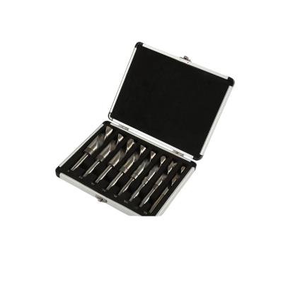 China Manufacturer Silver HSS Metal Drilling Reduced Shank Torsion High Speed Steel Drill Bits 8pcs for sale