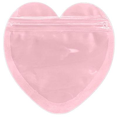 Κίνα PINK Μακαρόνια Καρδιά Κοσμήματα Αυτοσφραγισμένες σακούλες για συσκευασία Δώρα Λύσεις αποθήκευσης προς πώληση