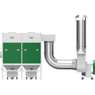 China Central Industrial Woodworking VILLO Large Airflow Dust Collector System for sale