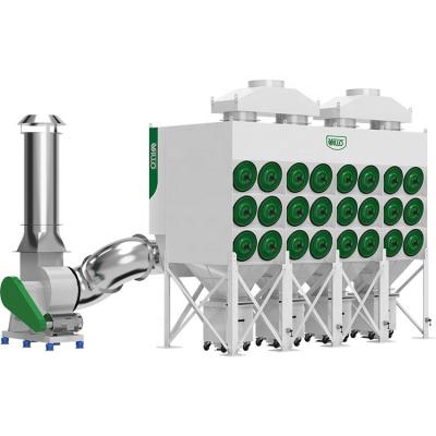 China A Large Number Of Circulation Metal Dust Application VILLO Industry Large Air Industry Central Dust Collector System for sale