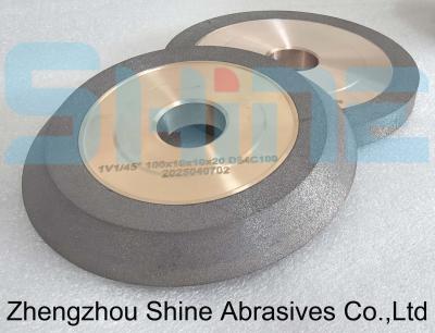China 1V1 Hybrid Bond Diamond CNC wheels designed for carbide drill bit for sale