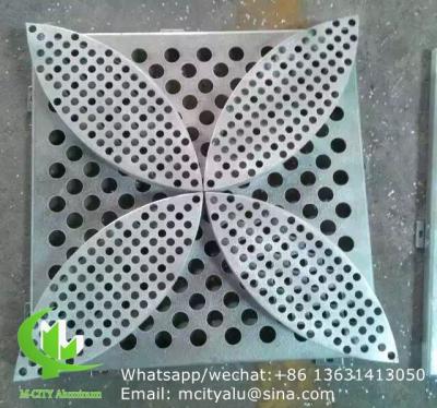 China 3D Aluminum laser cut panel sheet for lobby decoration with peacock pattern for sale