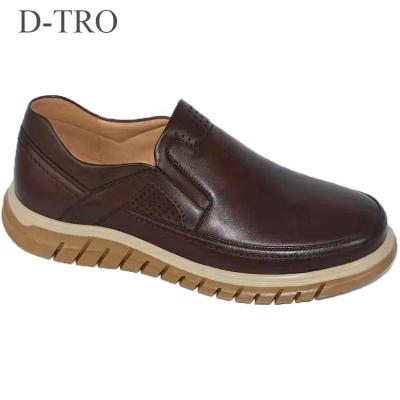 China Light wholesale cheap price large quantities purchase 2021 genuine leather men shoes for sale