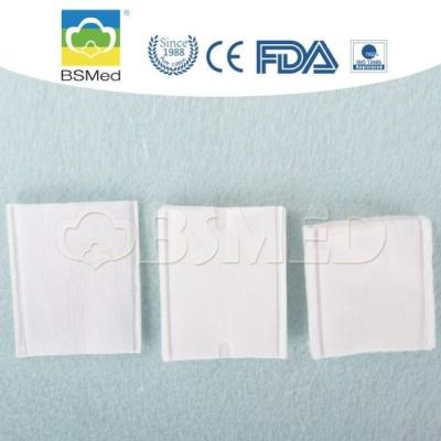 China Soft and Absorbent Medical Round Square Cosmetic Cotton Pads Makeup Removal for sale
