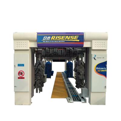 China China-chic new tunnel drive by Risense CC-690 automatic car wash machine for car wash/new type car wash equipment tunnel car wash system for sale