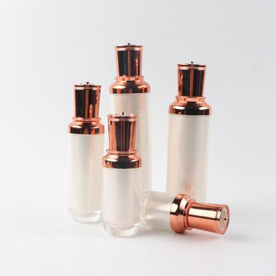 China Cosmetic Classic PMMA, MS, PP, ABS 15/20G 60mm Diameter Flower Cap Bottle For Personal Care for sale