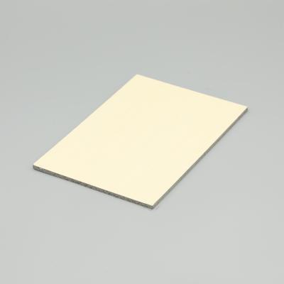 China white Color Aluminum Composite Panel For Construction Building Decoration 4MM 1.22*2.44m for sale