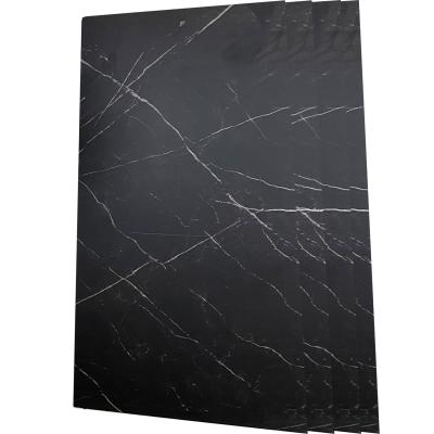 China Dark Marble Slash Type Decorated Acp Sheet Interior Facade Acp 4mm Thickness Acp Cladding Building Material Aluminum Thickness 0.43mm Curtainwall for sale