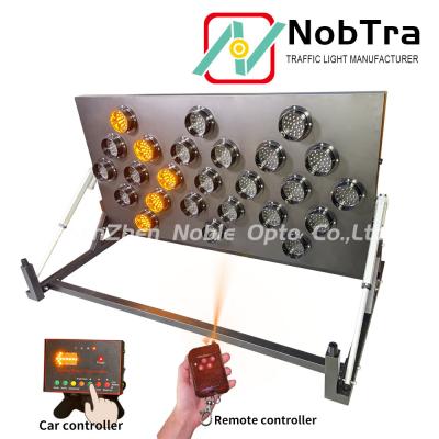 Chine Plaques à flèches LED à distance avec source d'énergie solaire/batterie et différentes tailles à vendre