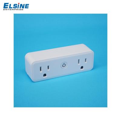 China Multi-Function Smart WIFI Power Socket Smart Plug 2 Band 15A USA Standard Residential/Multi-Purpose Socket for sale