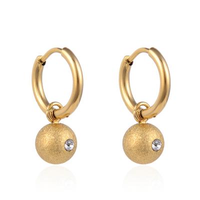 China CLASSIC High Quality Multi Size Gold Jewelry Statement Vermeil Hypoallergenic Circle Earrings for sale