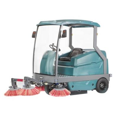 China Factory CE Hotels Sale Super Quality Automatic Parking Lot Sweeper Car Ride Directly On Road Floor Clean Sweeper Machine for sale