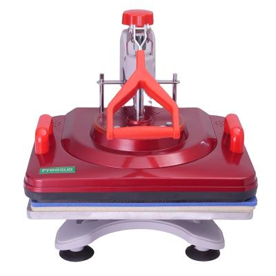 China Dual Display Custom Custom New Advanced 5 in 1 Combo Heat Transfer Machine Sublimation Heat Press Machine for Mug/Hat/T-shirt/Slate Rock/MDF for sale