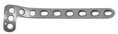 China Plate And Screw Proximal Tibial L Shaped Plates L/R Lower Limbs Titanium Implate for sale
