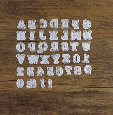 China Low MOQ Europe Custom Design Metal Craft Letter Cutting Dies For Cardmaking for sale