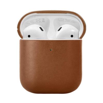 China Factory Carryiny Lightweight Custom Luxury Leather Earbuds Case Protective Case For Airpods Pro for sale