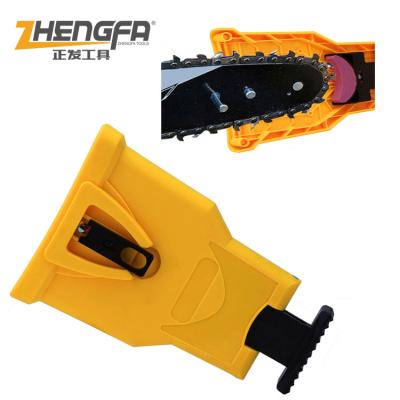 China Easy Operation Woodworking Bar-mount Chainsaw Teeth Portable Durable Grinder Sharpening Tool Chain Saw Sharpener with Blade for sale