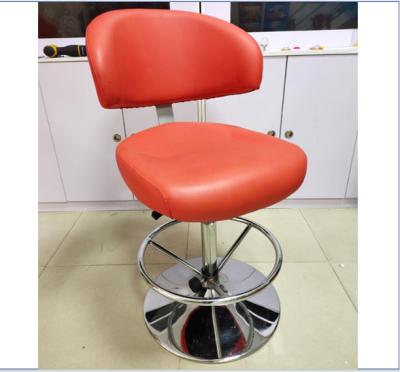 China Contemporary SUCCESSOR Top sale gamble bar stool with swiveling wheels Embroidery Logo soft Premium Casino Poker Chairs for sale