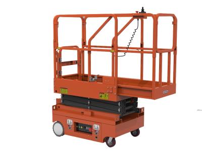China All Electric Stock Picker Vertical Mast Lifts For Indoor Aerial Work for sale