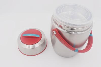 Chine pot isolé de nourriture d'acier inoxydable de conteneur de nourriture de preuve de fuite de la catégorie 2L comestible à vendre