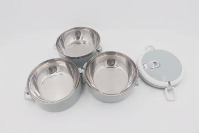 Chine 3 couches de 2.1L de vaisselle de gamelle de conteneur en plastique scellé étanche de dîner pour le pique-nique à vendre
