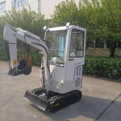 China Farms AZ12 1.2 Ton Mini Excavator In Stock 1ton CE Marked 1.5 Ton Digger with Enclosed Cabin for sale