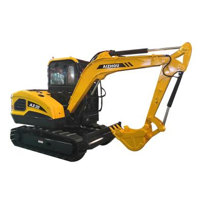 China Construction works Factory new high quality compact hydraulic crawler 4 ton mini excavator for sale for sale